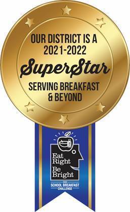 Ohio School Breakfast Challenge 2021-2022 Breakfast & Beyond Super Stars!