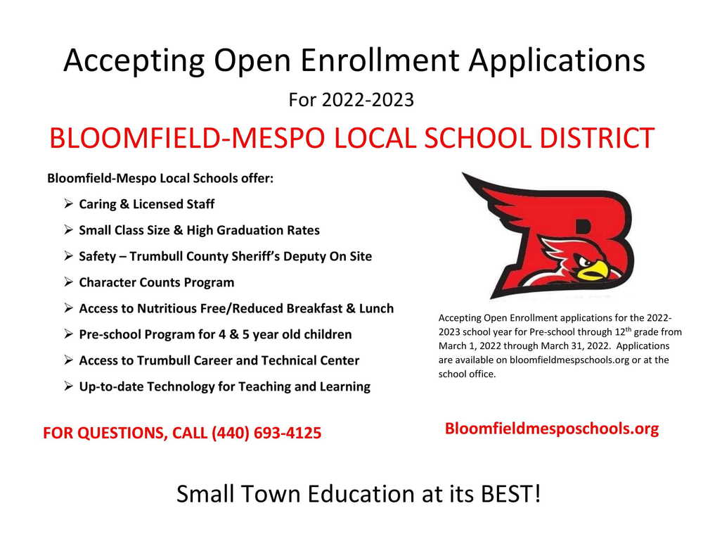 Accepting Open Enrollment Applications 